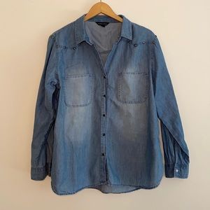 Rock & Republic XL jean shirt